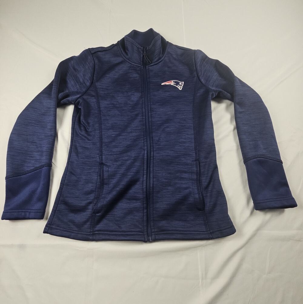 Womens S New England Patriots Full Zip Performance Jacket NFL Team Apparel